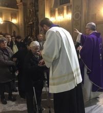 Proslava sv. Barbare u Vrapču za starije i nemoćne župljane